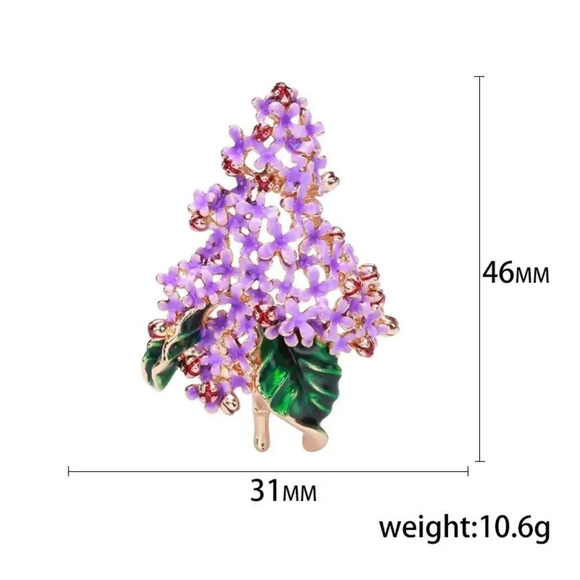 VQ Flowers Brooch - Picture 2 of 7